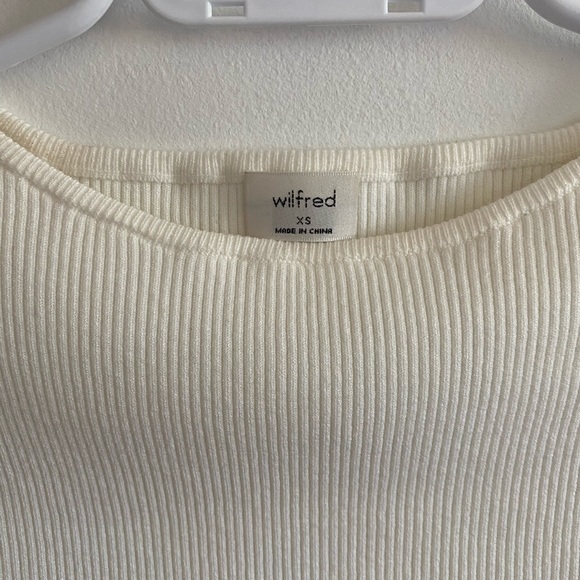 WILFRED CUT-OUT KNIT TOP XS - Picture 4 of 6